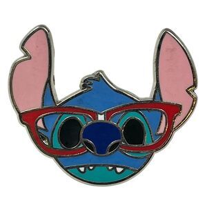 Disney Lilo & Stitch Head Collection Pin Nerds Rock Trading Pin 2012 Enamel